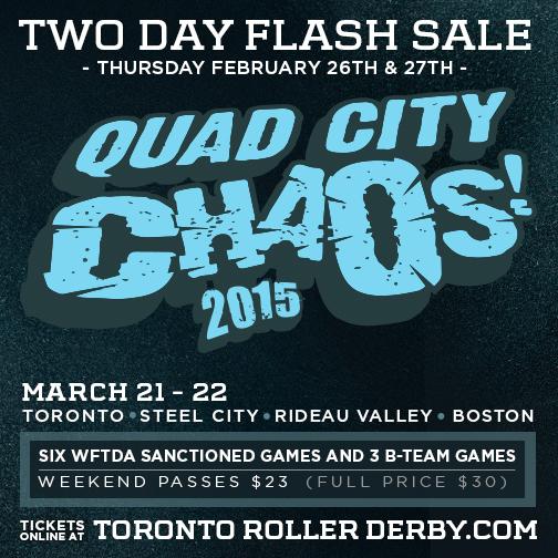 Quad City Chaos 2015 logo